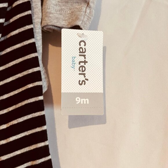 Carter’s Baby “Mommy’s Little Monster” 2-Piece Frankenstein Outfit Grey 9 Months - Picture 7 of 8